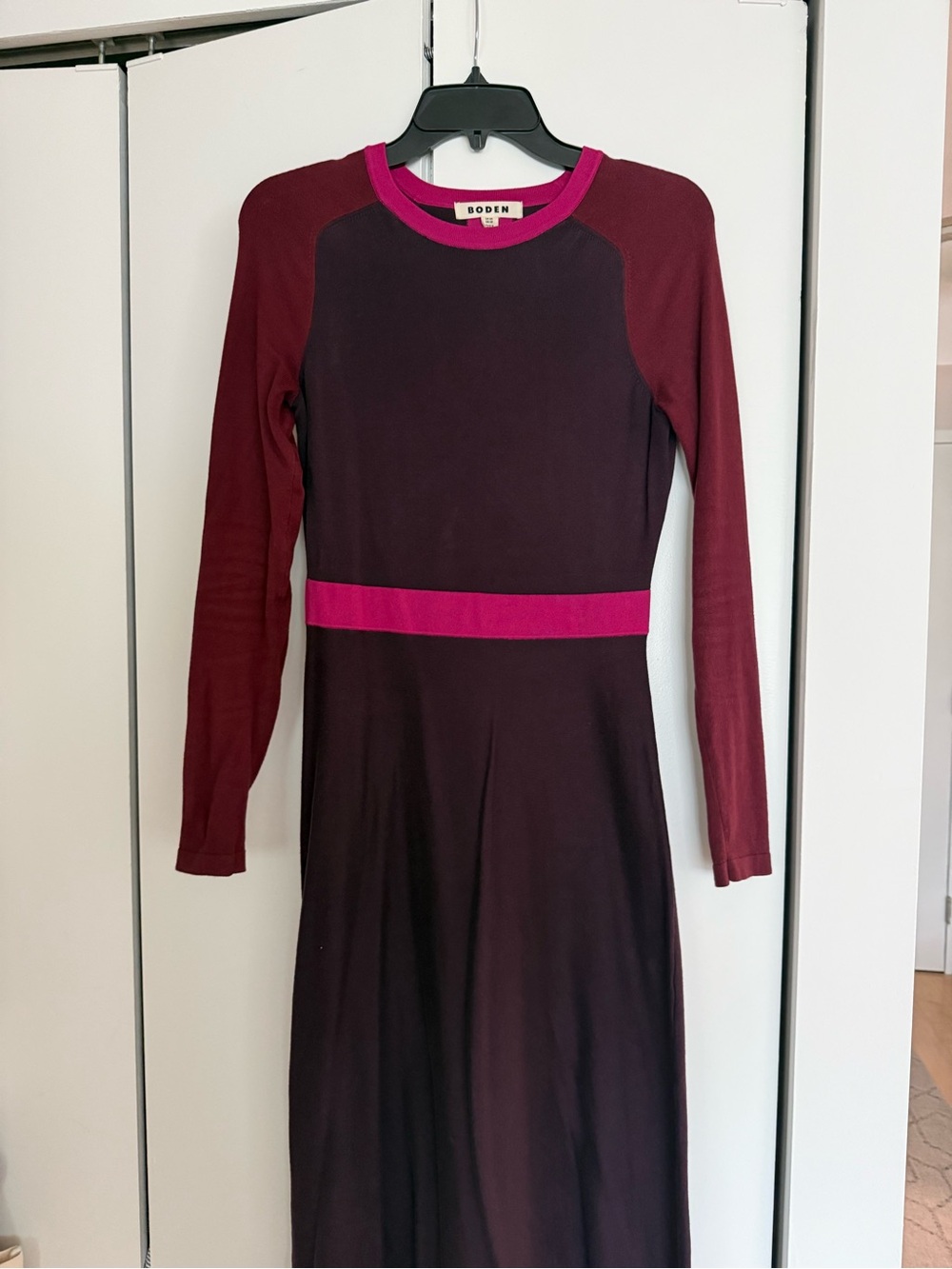 Boden Colourblock Knitted Dress